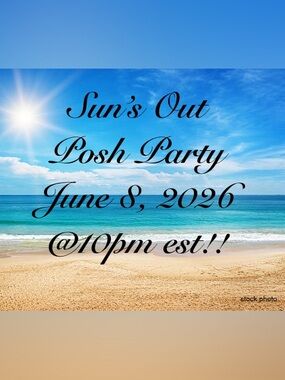Co-hosting posh party #92 on June 8, 2026 @10 pm EST!! 💃🏽🎊